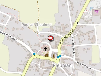 Carte de Librairie Bouquine à Pleubian