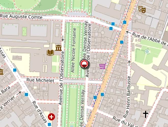 Carte de Le Trône à Paris