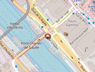 Carte de Bâteau Les Flots à Paris