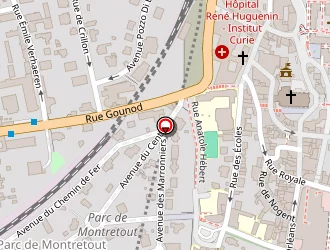 Carte de Tchip Coiffure à Saint-cloud