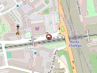 Carte de Intergros à Noisy-le-grand