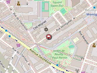 Carte de Korian Les Arcades à Paris