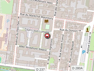 Carte de Picard Muriel à Vincennes