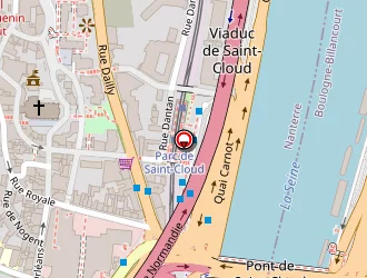 Carte de F.s.l Electricité à Saint-cloud