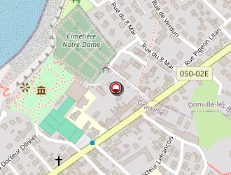 Carte de Le Mathata à Granville