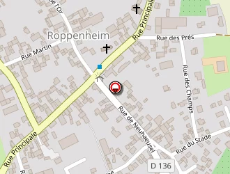 Carte de Rieger Christophe à Roppenheim