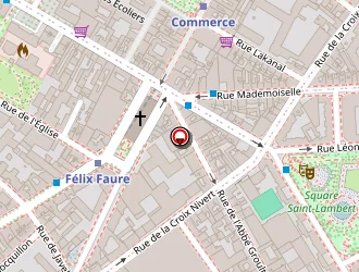 Carte de L'association Handi'chiens à Paris