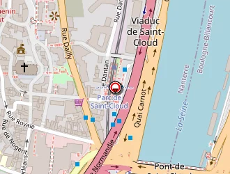 Carte de Prosan à Saint-cloud