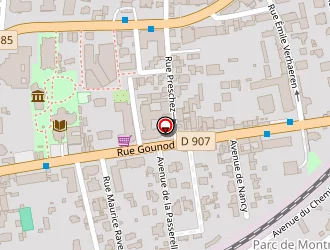 Carte de Libaniz à Saint-cloud