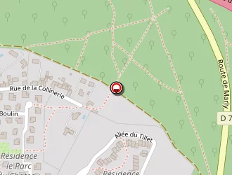 Carte de Vert Lande à Bailly