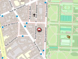 Carte de Musée Zadkine à Paris