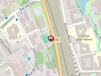 Carte de La Poste à Noisy-le-grand