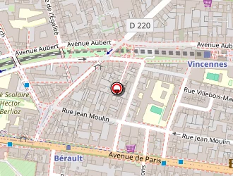 Carte de Avir à Alfortville