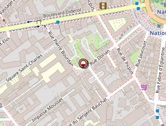 Carte de L Appart Lounge à Paris