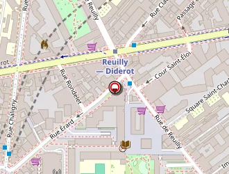 Carte de Baran à Paris