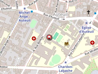 Carte de Irm Paris 16 à Paris