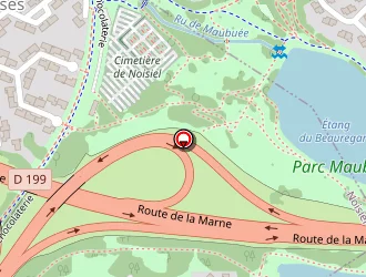 Carte de Aquafeel à Noisiel