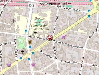 Carte de Couvertex à Boulogne-billancourt