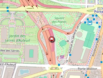 Carte de Le 45 Coiffure à Paris