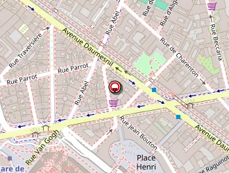 Carte de Clear Green Auto à Paris