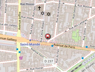 Carte de Collin Christian à Saint-mandé