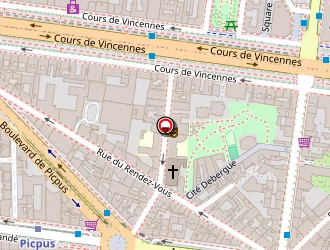 Carte de Frere Ronald à Paris