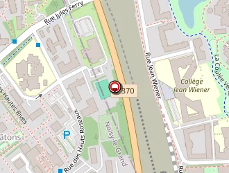 Carte de N Créa à Noisy-le-grand