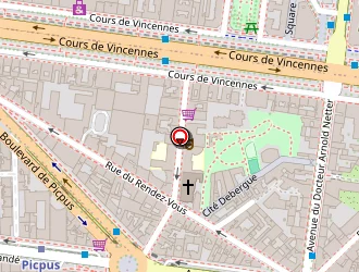 Carte de Hansel Simonne à Paris