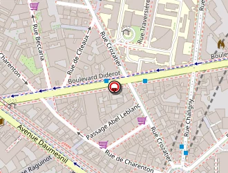 Carte de Parking Q-park Daumesnil à Paris