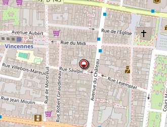 Carte de Rambaud Gérard à Vincennes