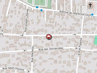 Carte de La Poste à Saint-cloud