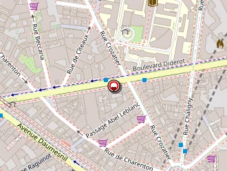 Carte de Chang Yesin à Paris