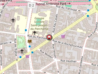 Carte de Privat Danielle à Boulogne-billancourt