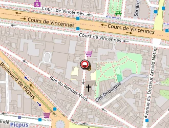 Carte de Art'stella à Paris