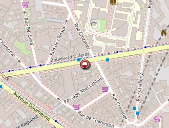 Carte de Lookydia à Paris