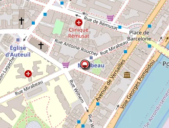 Carte de Bicycland à Paris