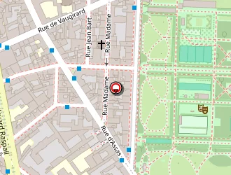 Carte de Aux Marronniers à Paris