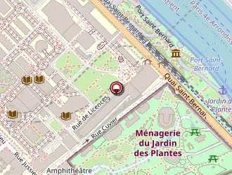 Carte de Institut De Physique Du Globe à Paris