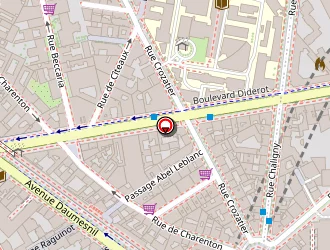 Carte de Les Arcades à Paris