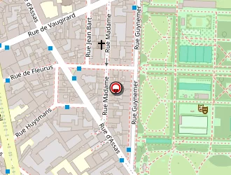 Carte de Association Adèle Picot à Paris