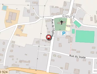 Carte de Bréhier Franck à Fleury