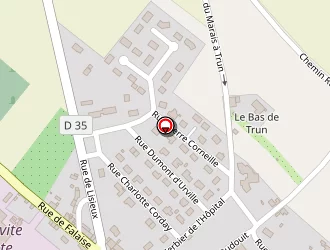 Carte de Prigent Jacques (cabinet Secondaire) à Trun