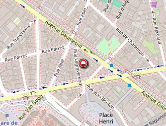 Carte de L@nnexe Espace Public Numérique à Paris