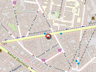 Carte de Argot Interieur à Paris