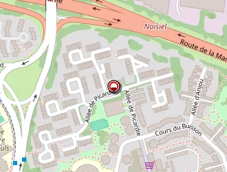 Carte de Relais Du Buisson à Noisiel