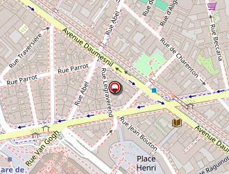 Carte de Eretz Education à Paris