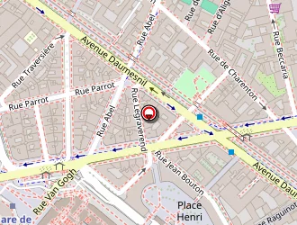 Carte de Yves Rocher à Paris