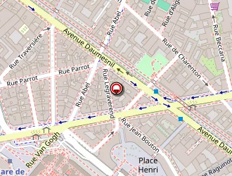 Carte de Franprix à Paris