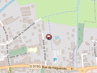 Carte de Contrejour à Pfaffenhoffen