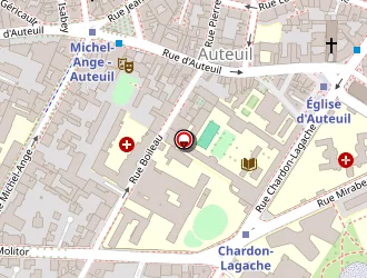 Carte de 15 Molitor à Paris